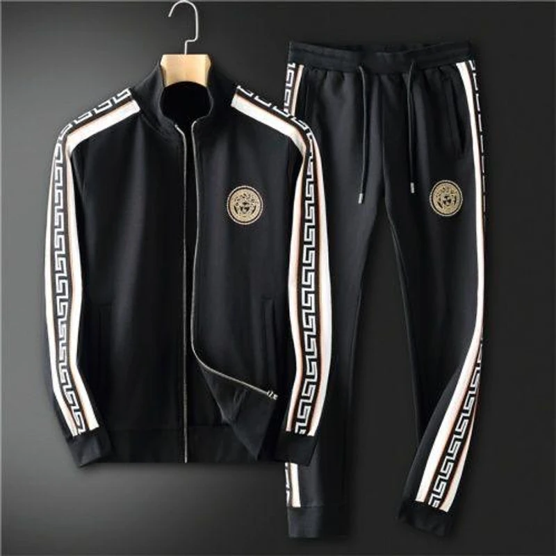 Casual Long Sleeve Hoodie and Trouser Set - Image 4